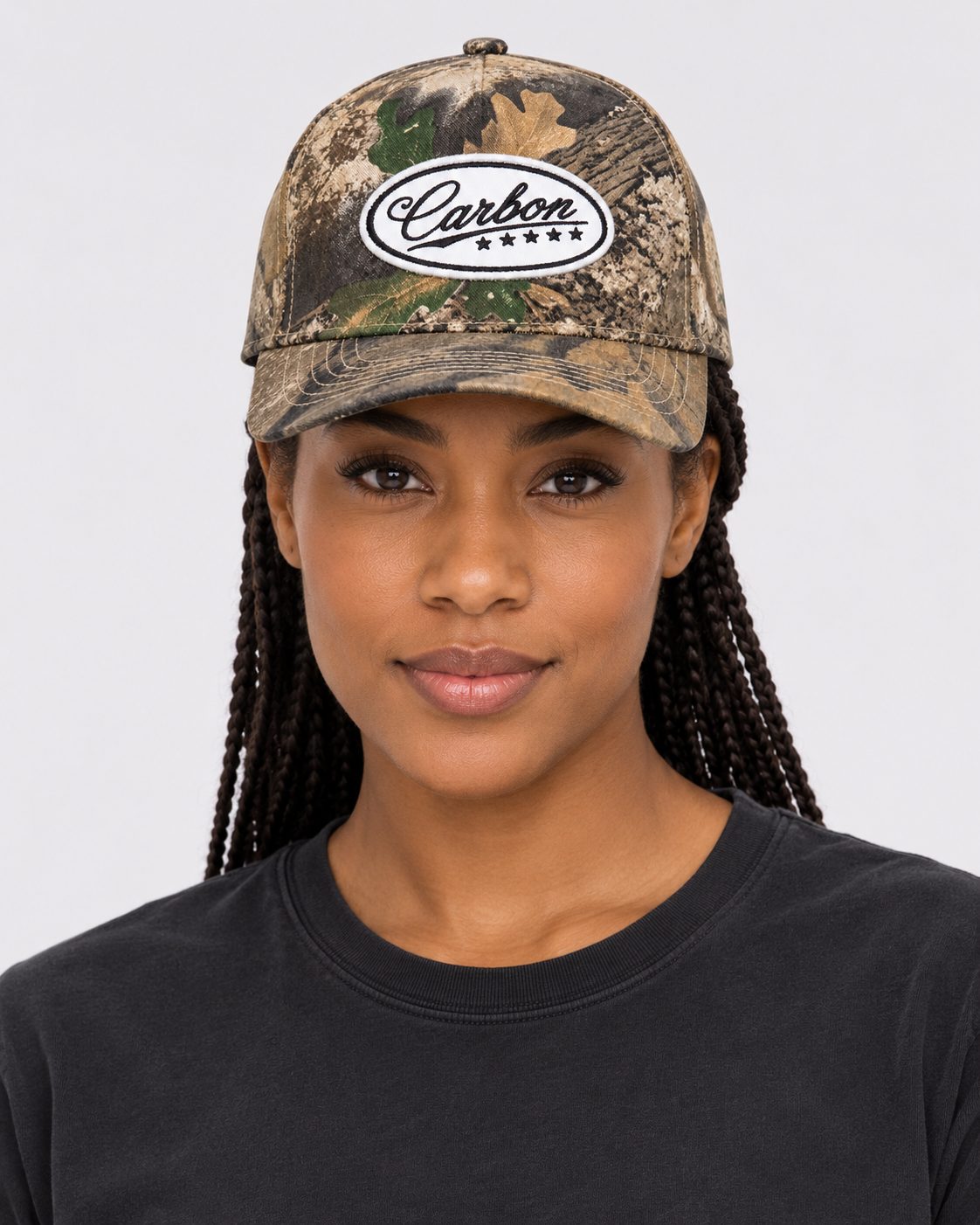 Carbon Script Patch Hat