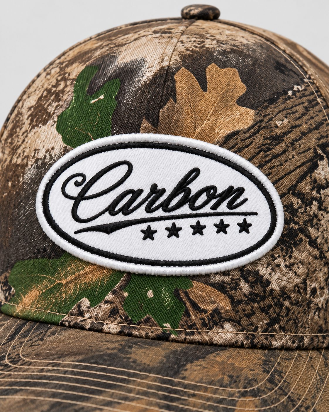 Carbon Script Patch Hat